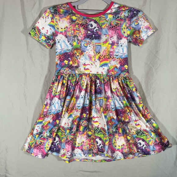 Other - Stella Bean Clothing Co Lisa Frank Inspired Colorful Animal Print Dress